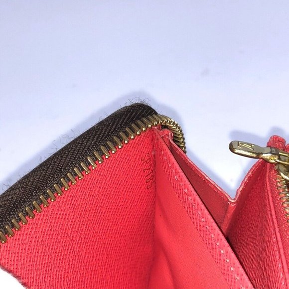 Authentic LOUIS VUITTON M61364 Monogram zippywallet totem Long Wallet MonogramCa - Picture 8 of 16